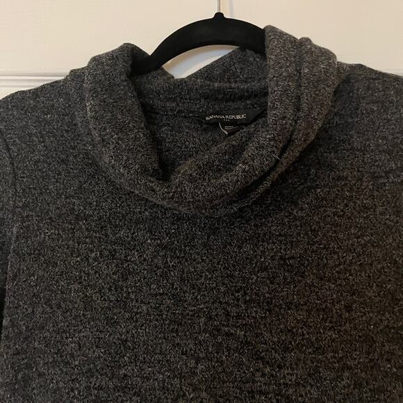 Banana Republic Factory Grey Midi Sweater Dress - Picture 3 of 6